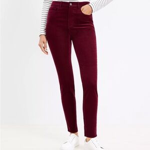 Loft The Skinny High Rise Pants